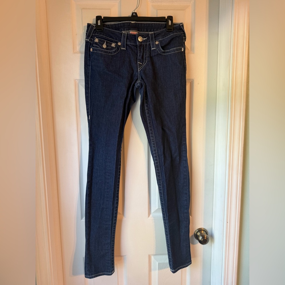 True Religion Blue Skinny Jeans Classic Denim
